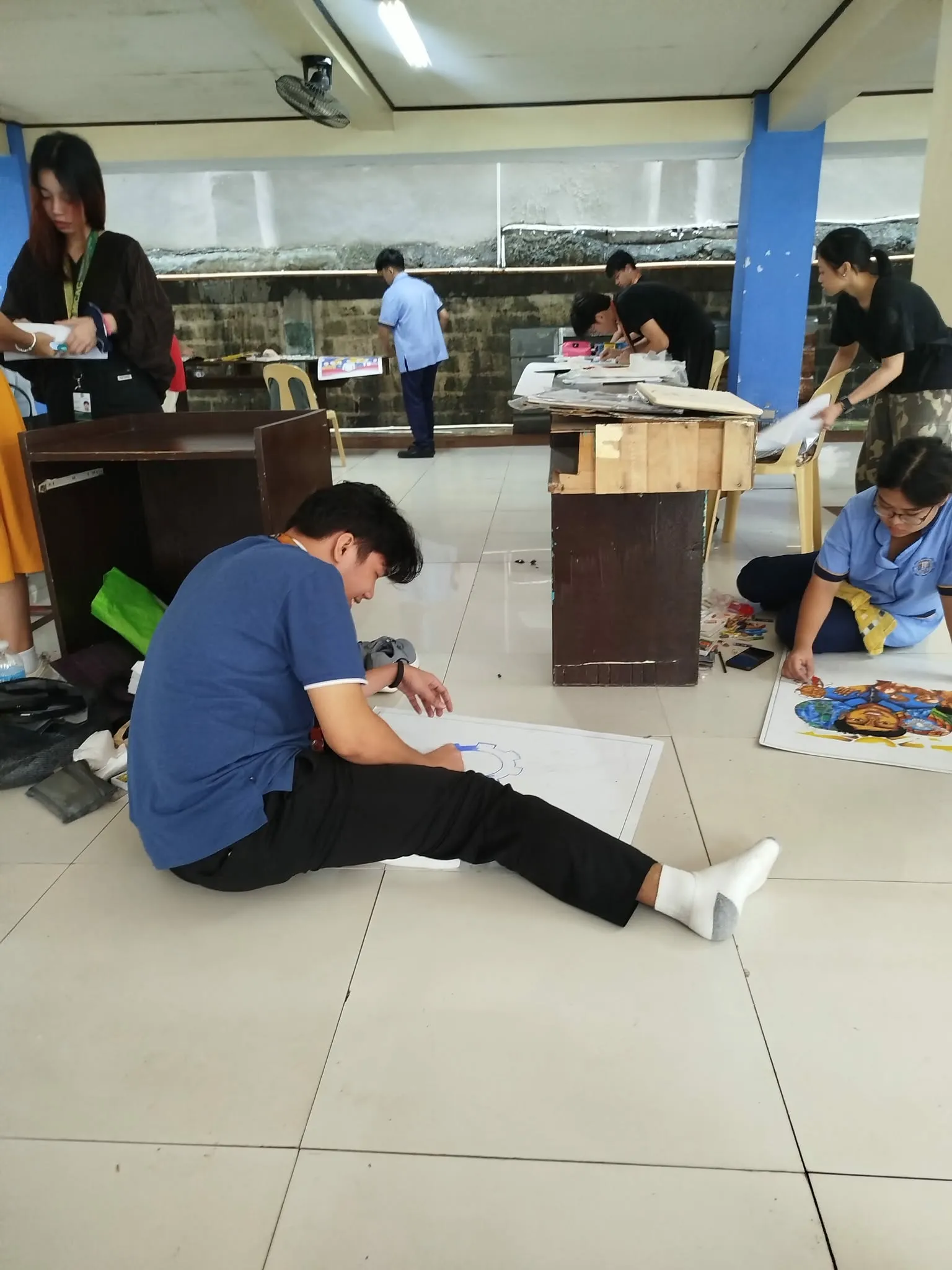 Oil pastel portrait by TOPEH — Top 10 finalist RTU art contest 2025