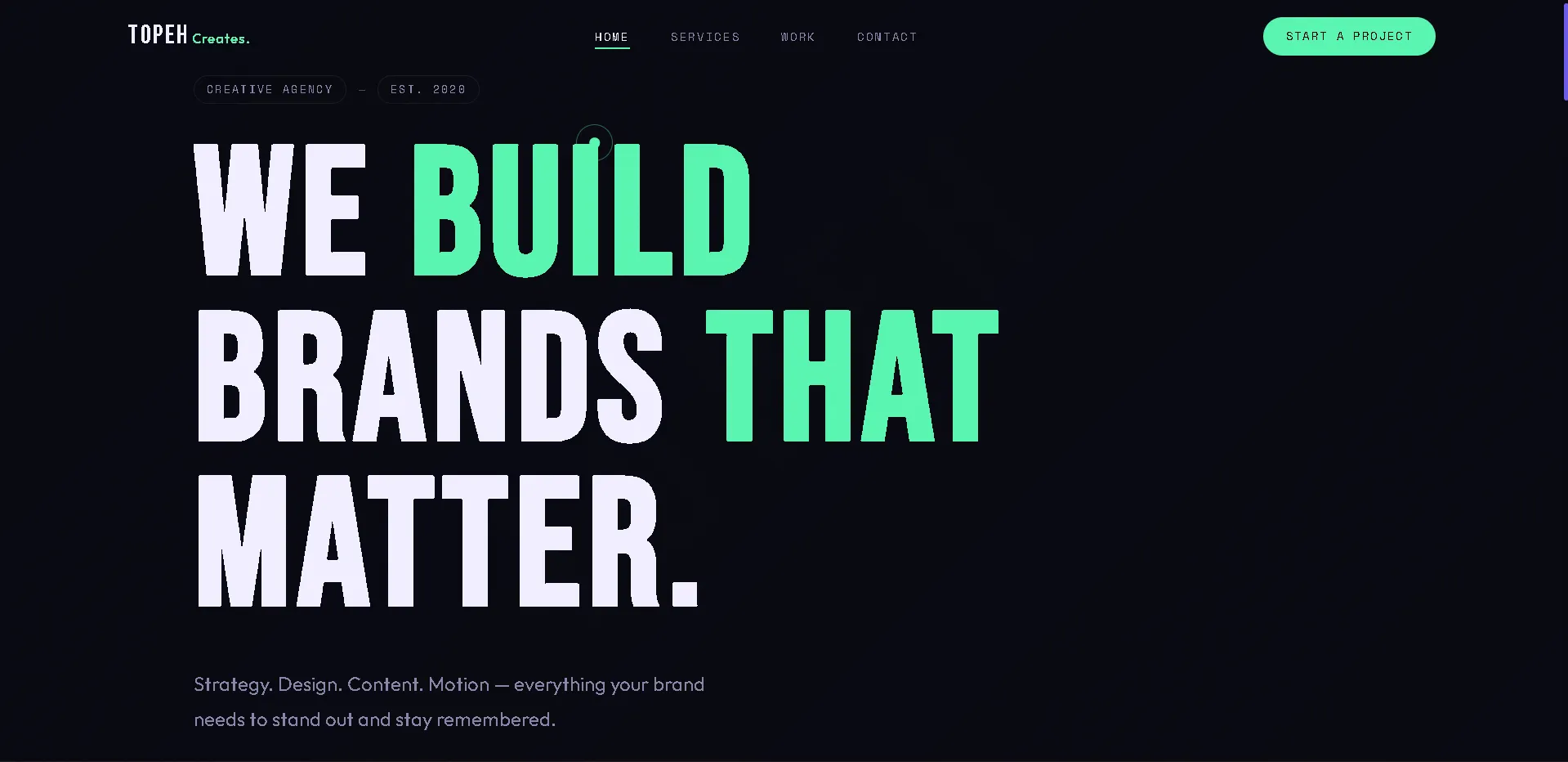 One-Page Scrolling Preview